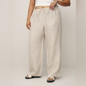 Reformation linen pants - 3x